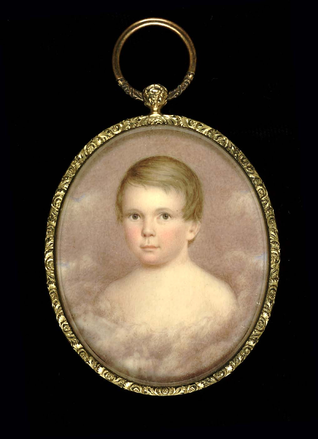 John Carlin:Singleton van Buren as a Child,16x12"(A3)Poster