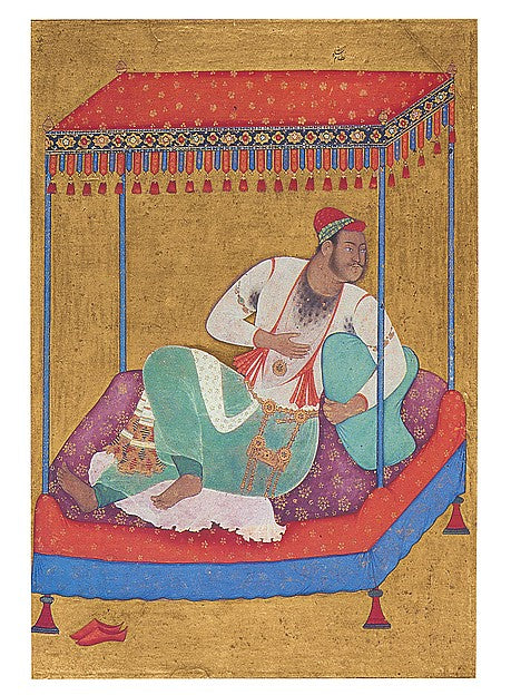 Attributed to the Paris Painter:Portrait of an Ahmadnagar Ru-16x12"(A3) Poster