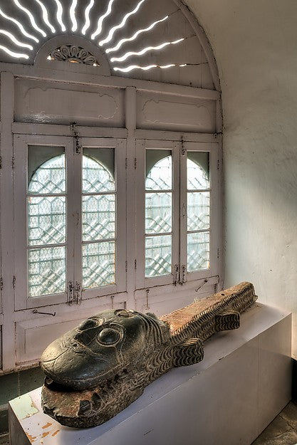 :Fish- Shaped Water Spout from the Asar Mahal c1647-16x12"(A3) Poster
