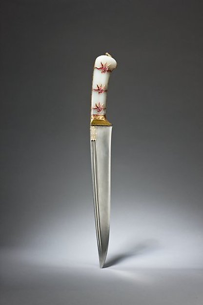 :Dagger with Jade Hilt c1650–60-16x12"(A3) Poster