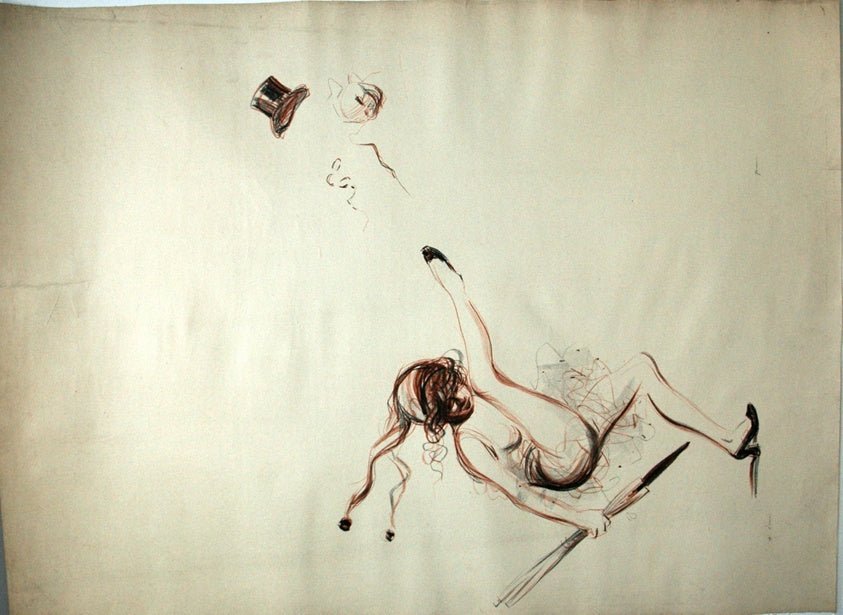 1st Exhibition of the Humorists (2nd Version) by  Jean Louis Forain (French, 1852-1931),23x16"( A2 size ) Poster Print