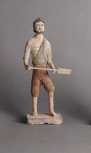 ,Man with a Shovel 7th cent,16x12"(A3) Poster