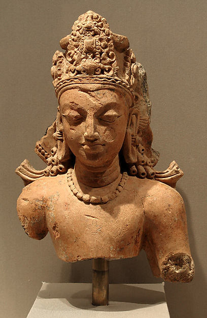 Bust of Vishnu 5th–6th cent,  Poster Print
