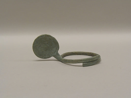 Anklet with Large Spiral Attachment 300 B.C.–A.D. 400,16x12"(A3) Poster
