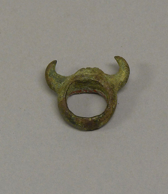Ring with Horns 300 B.C.–A.D. 400,  Poster Print