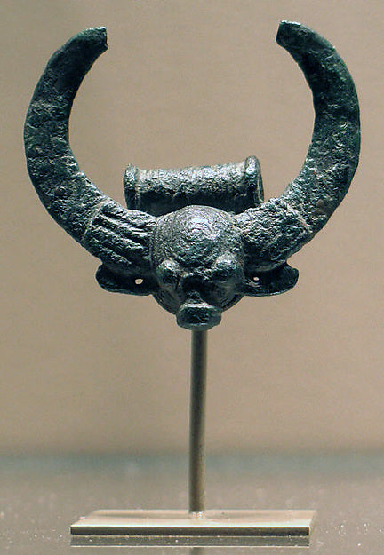 Pendant with Buffalo Head? c300 B.C.–A.D. 200,  Poster Print