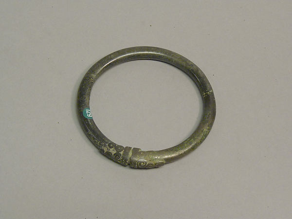 Solid Open Bangle with Decorated Ends 500 B.C.–A.D. 300,  Poster Print