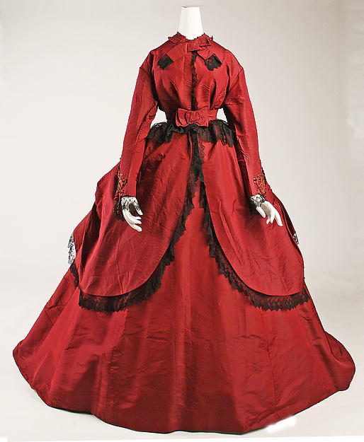 Dress c1869,16x12"(A3)Poster