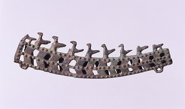 Knife Scabbard with Row of Birds 7th–5th cent B.C.,  Poster Print Wall Art