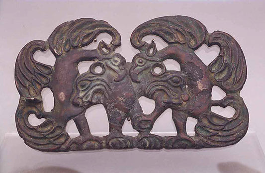 ,Belt Buckle with Raptors and Tigers 3rd–2nd cent B.C.,16x12"(A3) Poster