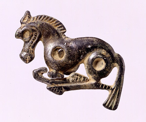 Garment Plaque in the Shape of a Przewalski Horse 6th–4th cent,  Poster Print