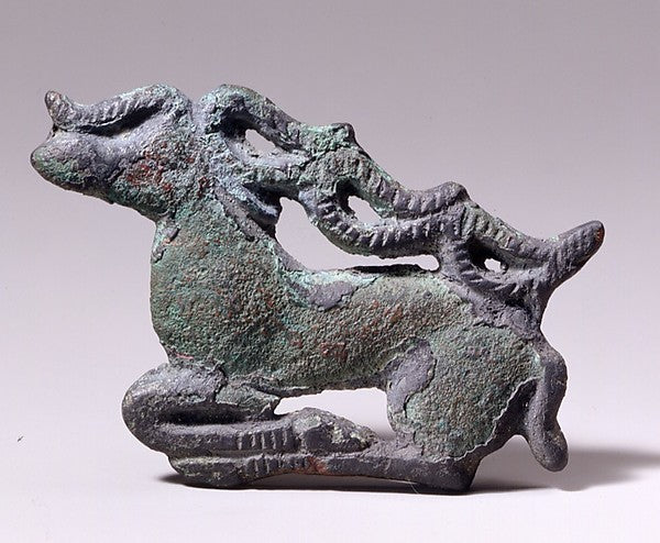 Garment Plaque in the Shape of Deer 6th–4th cent B.C.,  Poster Print