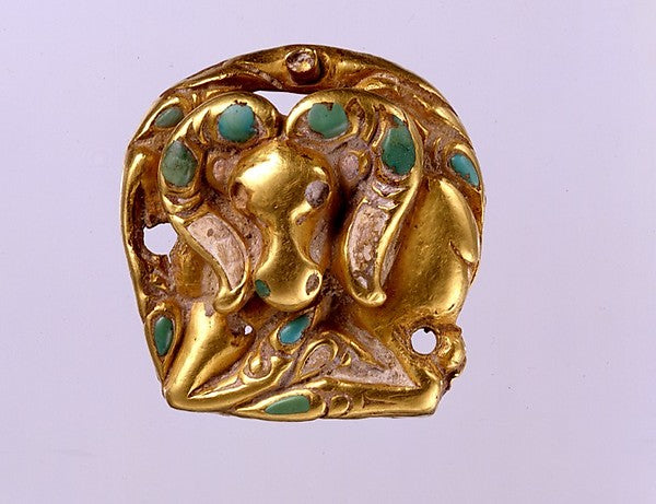 Shoe Buckle in the Shape of a Recumbent Ram 1st cent B.C.–1st,  Poster Print
