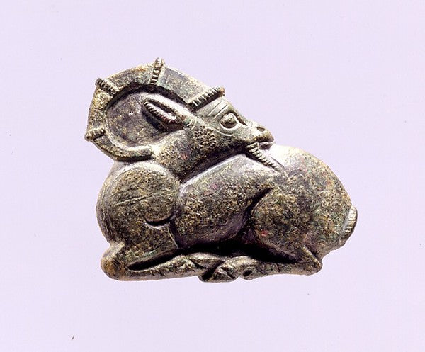 Harness Fitting in the Shape of an Ibex 7th–6th cent B.C.,  Poster Print