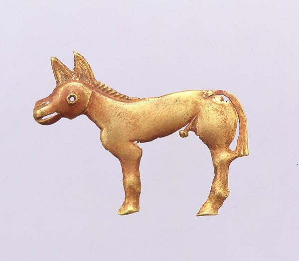 Pectoral in the Shape of a Kulan 6th cent B.C.,  Poster Print Wall Art