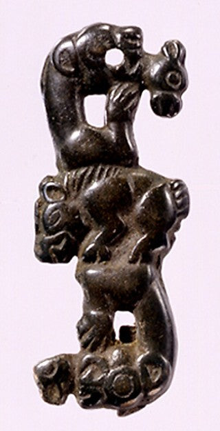 Garment Plaque with Animal Motif 5th–4th cent B.C.,  Poster Print