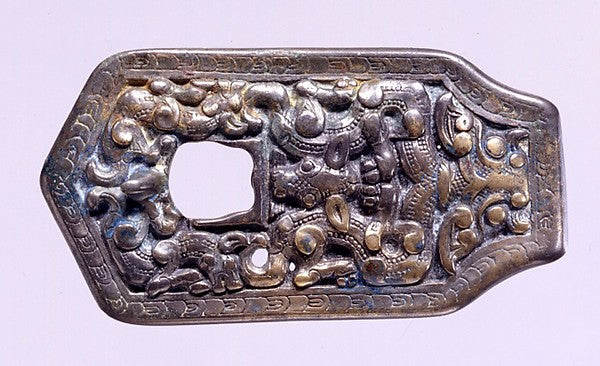 Belt Buckle with Animal Motifs 5th–4th cent B.C.,  Poster Print