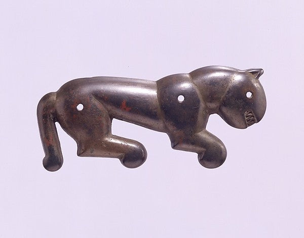 Leopard-Shaped Pectoral c6th cent B.C.,  Poster Print Wall Art