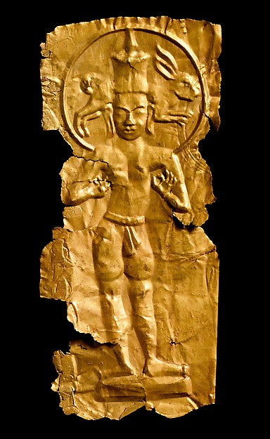 Candraprabha  Personification of the Moon late 7th–8th cent,16x12"(A3)Poster