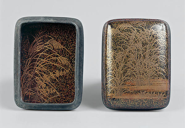 Incense Box with Design of Autumn Grasses 15th cent,  Poster Print