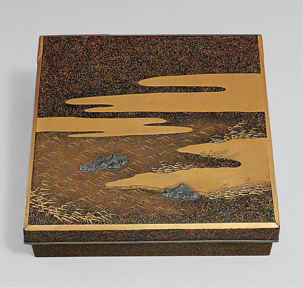 ,Writing Box with “Dream in Naniwa” Design 18th cent,16x12"(A3) Poster