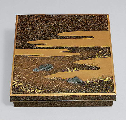 ,Writing Box with “Dream in Naniwa” Design 18th cent,16x12"(A3) Poster