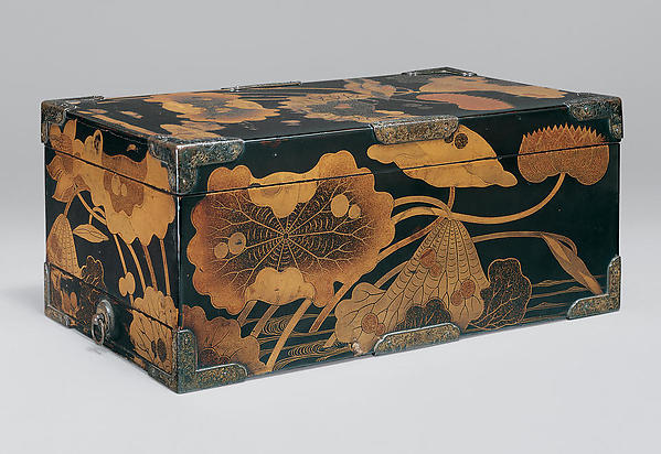 ,Sutra Box with Lotus Pond early 17th cent,16x12"(A3) Poster