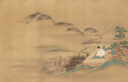 ,Eight Views from The Tale of Genji -Ishiya,16x12"(A3) Poster