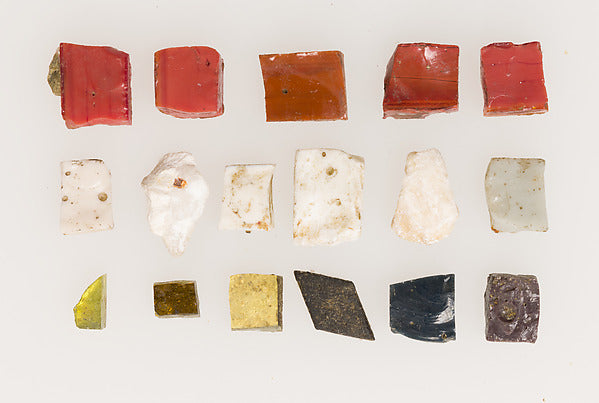 :Mosaic Tesserae 6th–15th century-16x12"(A3) Poster