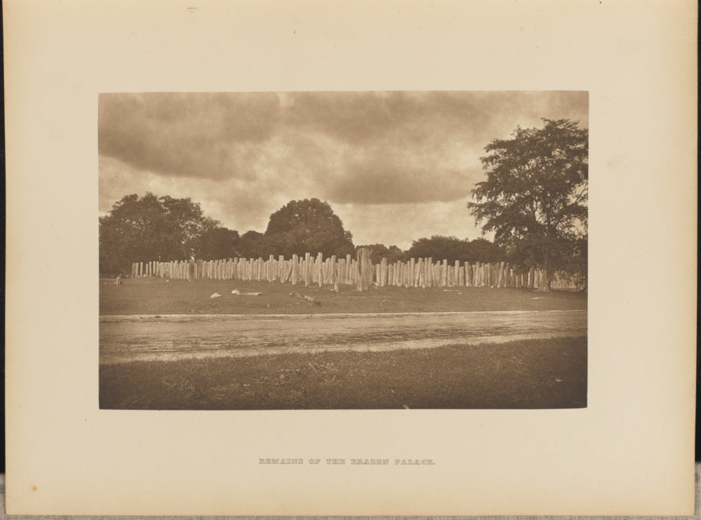Henry W. Cave:Remains of the Brazen Palace, Poster Print Wall Art