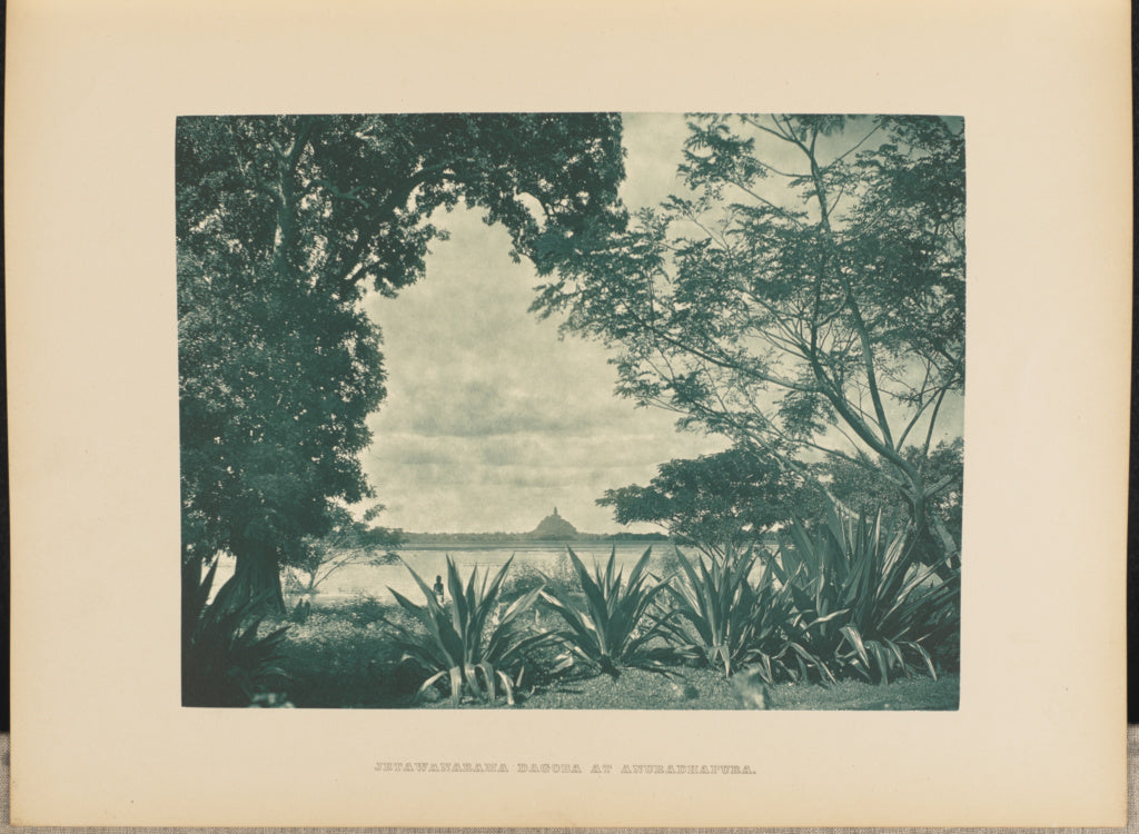 Henry W. Cave:Jetawanarama Dagaba at Anuradhapura, Poster Print Wall Art