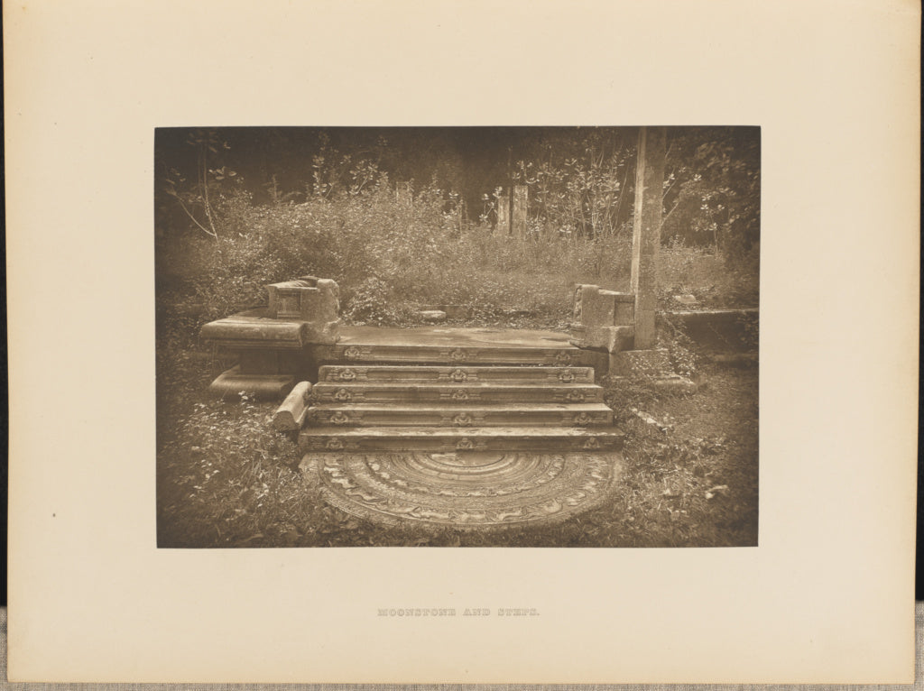 Henry W. Cave:Moonstone and Steps, Poster Print Wall Art