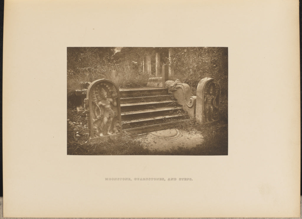 Henry W. Cave:Moonstone, Guardstones, and Steps, Poster Print Wall Art