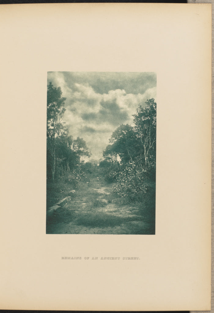 Henry W. Cave:Remains of an Ancient Street, Poster Print Wall Art