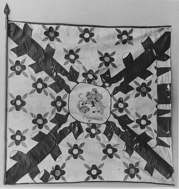 Banner with Shaft 17th cent,  Poster Print Wall Art