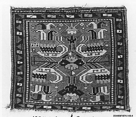 :Storage Bag Fragment late 19th century-16x12"(A3) Poster