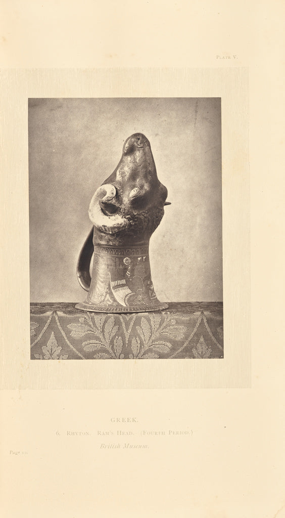 William Chaffers:[Ram's head cup], Poster Print Wall Art