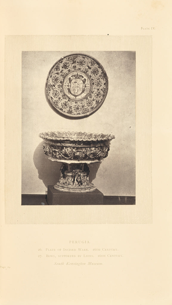 William Chaffers:[Decorative plate and bowl],16x12"(A3)Poster