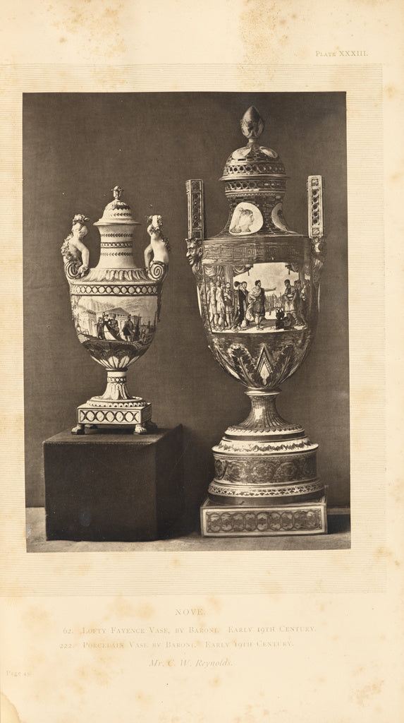 William Chaffers:[Tureen and vase],16x12