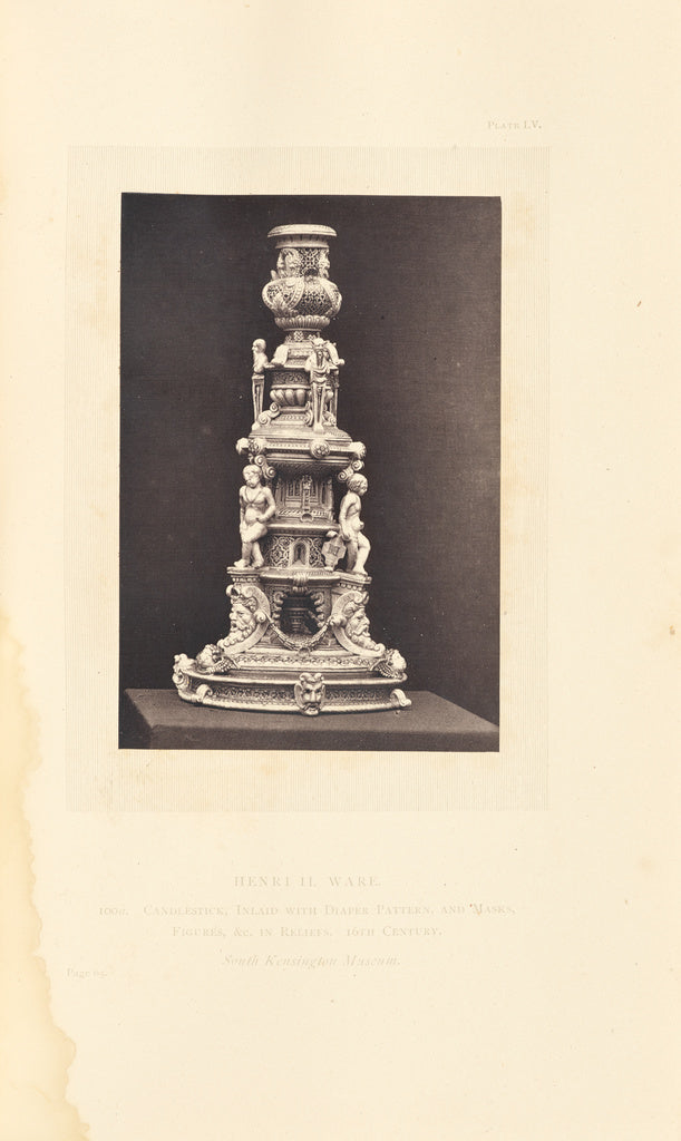 William Chaffers:[Candlestick], Poster Print Wall Art