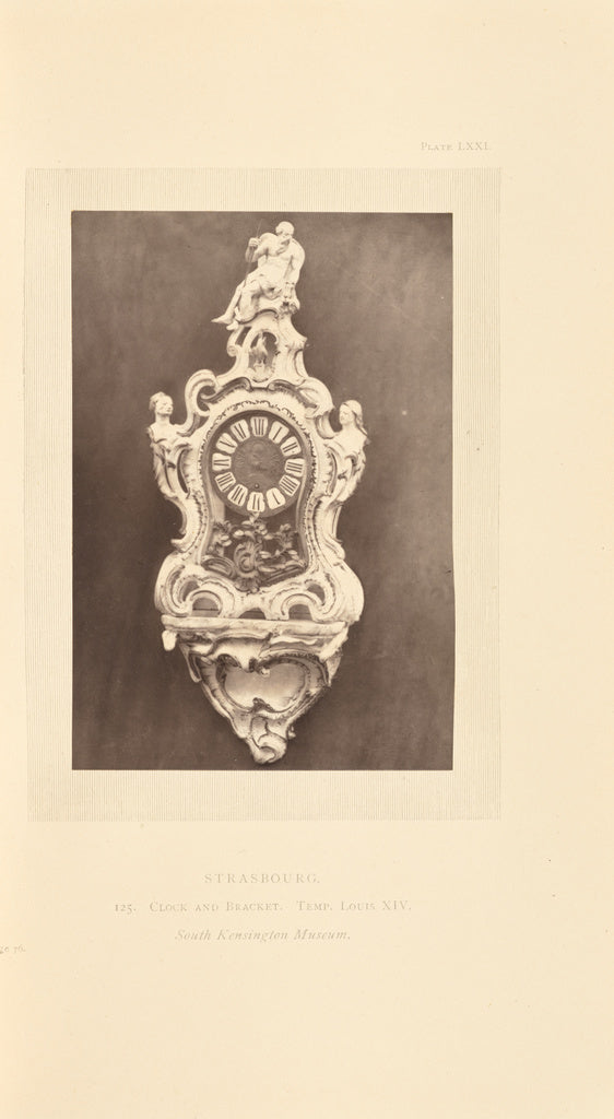 William Chaffers:[Clock], Poster Print Wall Art