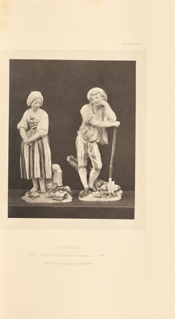 William Chaffers:[Two earthenware figures],16x12"(A3)Poster