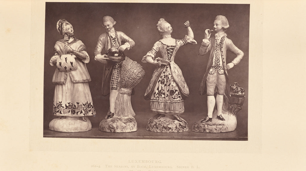William Chaffers:[Four figures], Poster Print Wall Art
