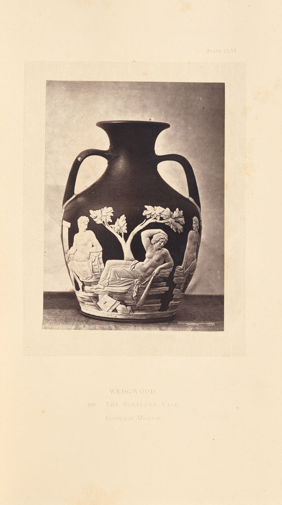 William Chaffers:The Portland Vase, Poster Print Wall Art