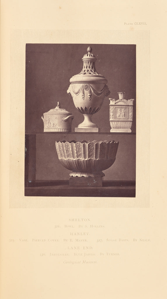 William Chaffers:[Two vases, bowl, and sugar pot],16x12"(A3)Poster