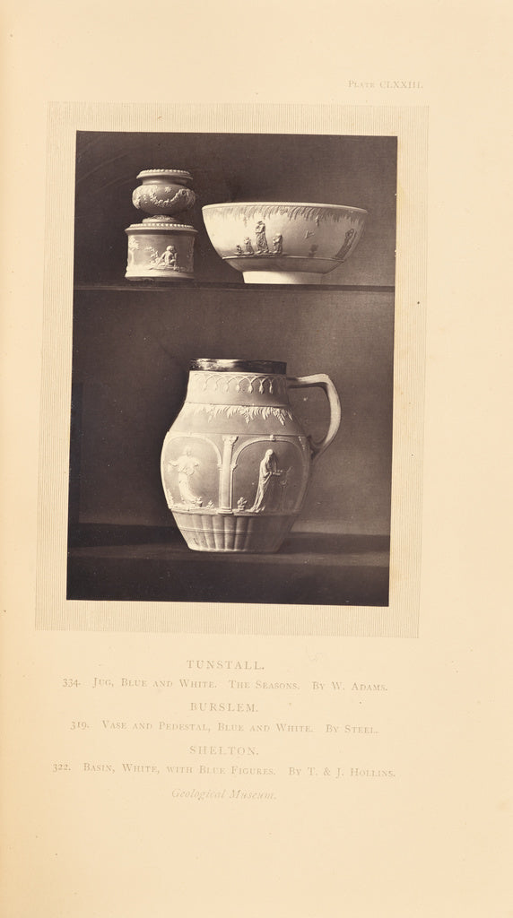 William Chaffers:[Vase, bowl, and jug],16x12"(A3)Poster