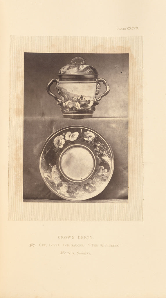 William Chaffers:[Cup, cover, and saucer], Poster Print Wall Art