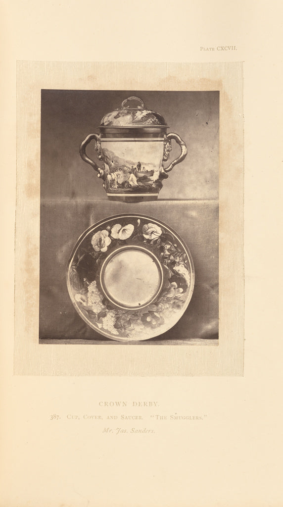 William Chaffers:[Cup, cover, and saucer],16x12"(A3)Poster