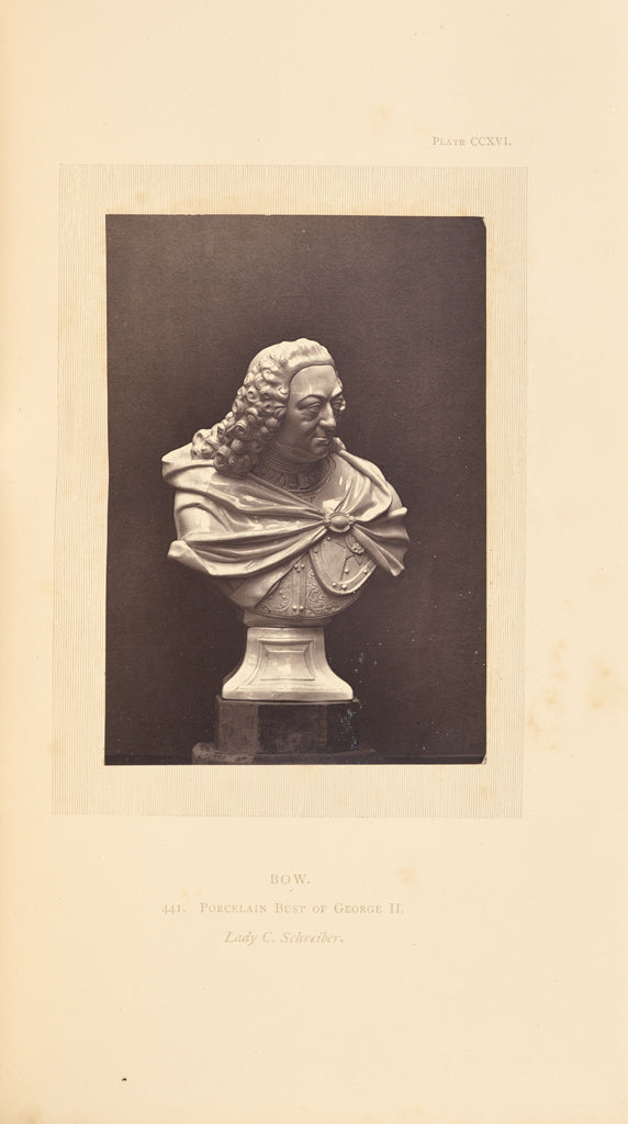 William Chaffers:[Bust of George II], Poster Print Wall Art