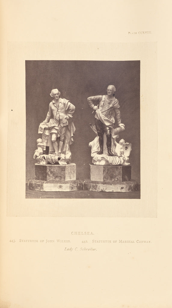 William Chaffers:[Two statuettes], Poster Print Wall Art